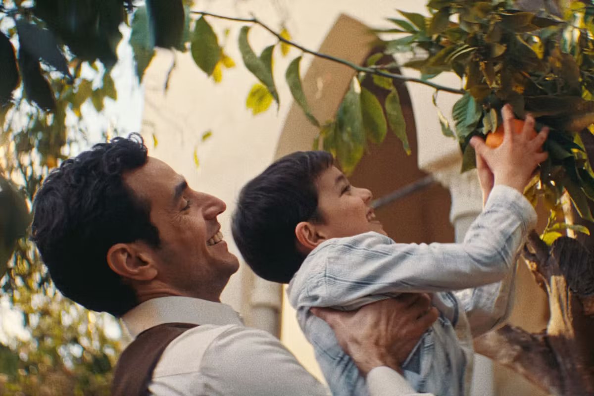 Adam Bakri, en producteur d’oranges dans le Jaffa de 1948.