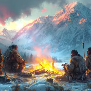 Homo sapiens a colonisé l'Europe durant une sévère période de froid. © IRStone, Adobe Stock