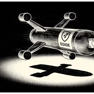 L'Arges d'Egide est développé comme un tueur de drones Shahed. © Egide