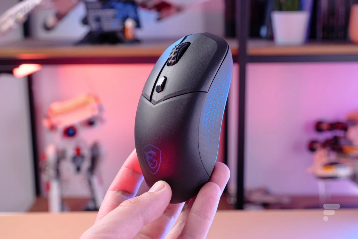 Meilleures souris gamer pas chères : pour quel modèle à moins de 50 euros opter ? 2 MSI Versa 300 Wireless