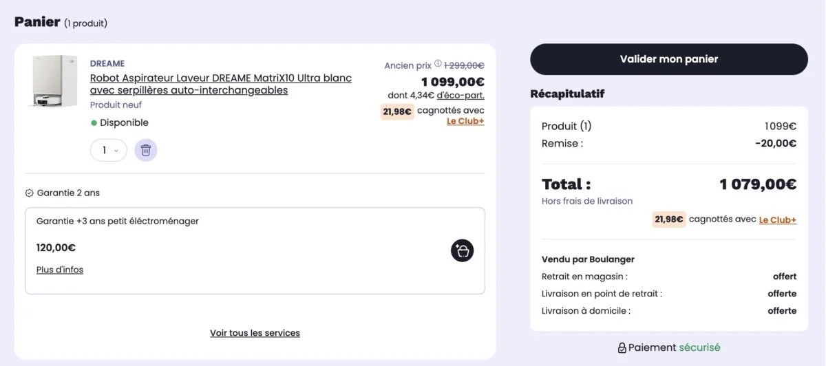 promo dreame matrix10 ultra