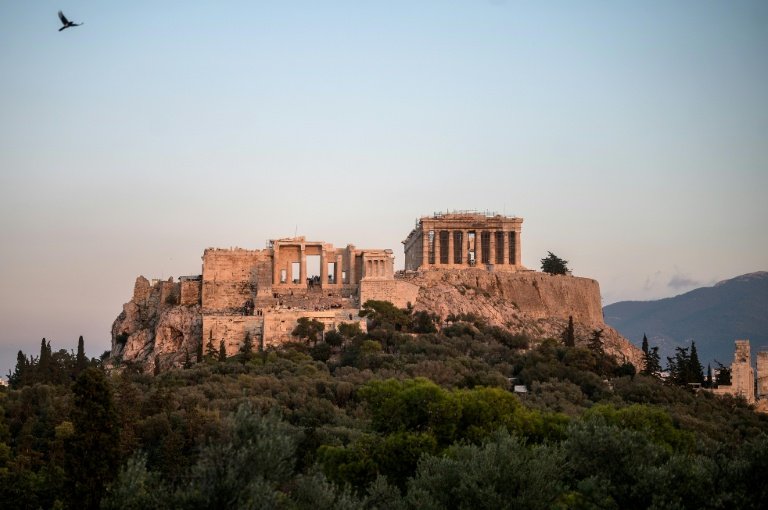 Le Parthenon, au sommet de l'Acropole à Athènes, le 15 novembre 2022 (AFP/Archives - Angelos Tzortzinis)