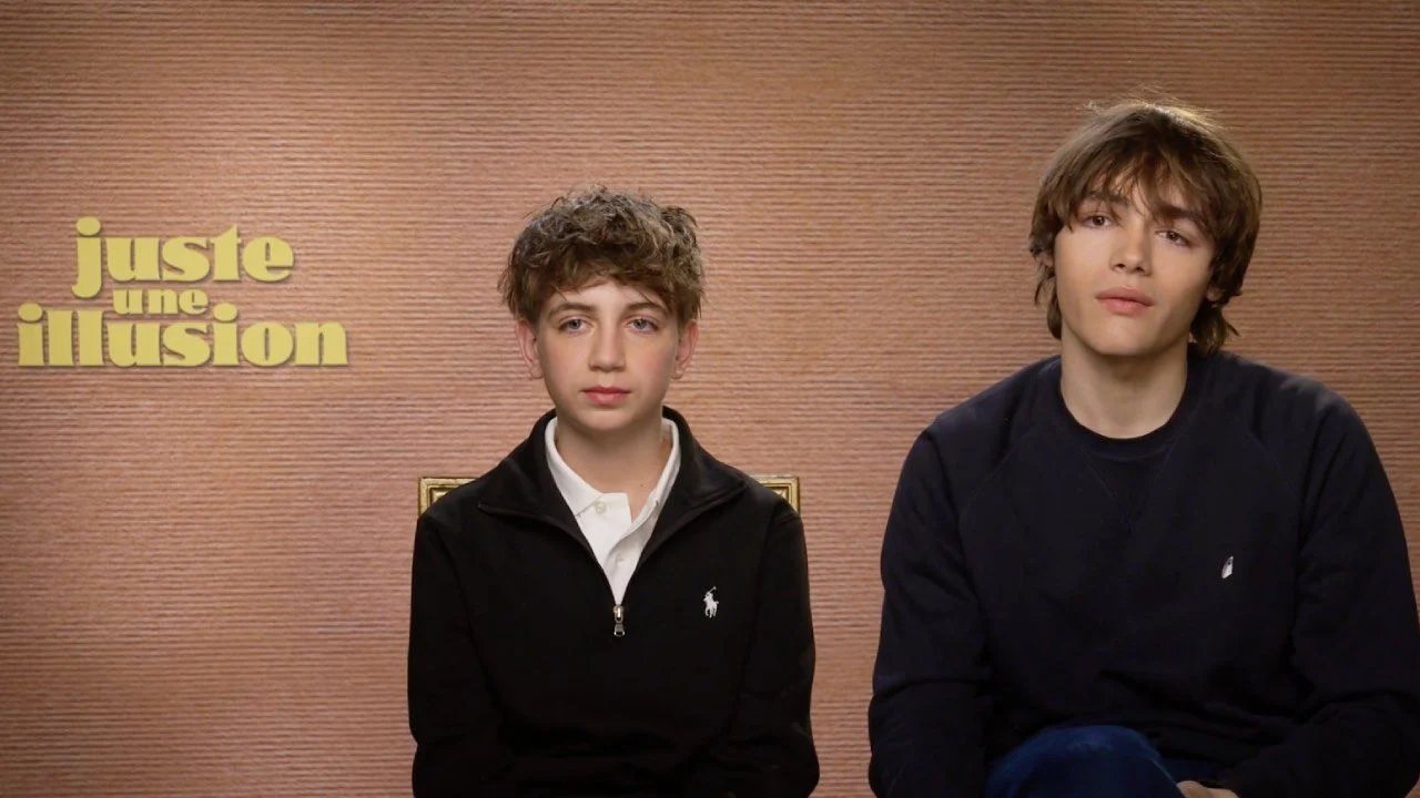 Simon Boublil (Vincent) et Alexis Rosenstiehl (Arnaud) dans Juste une illusion