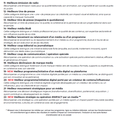Grand Prix des Médias 2026 : C'est parti pour la 28ème édition 2 gpm2026