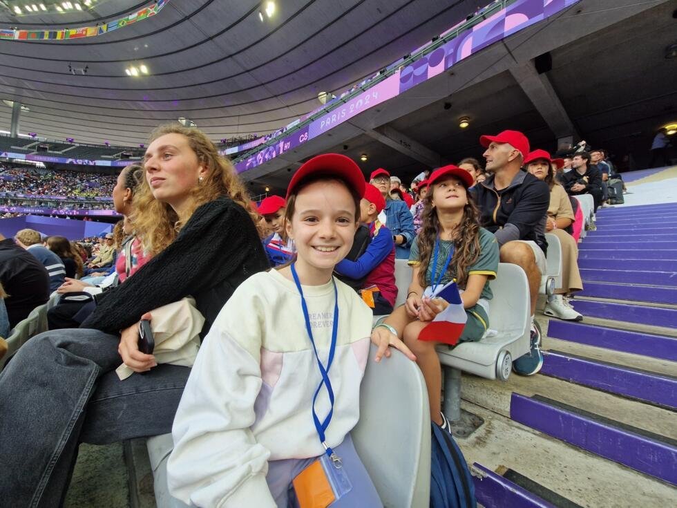 Lola vit un "rêve éveillé" aux Jeux de Paris 2024.