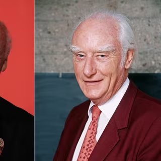 Quelques mèches de cheveux conservées depuis 200 ans viennent de livrer les secrets les mieux gardés de Beethoven 2 Le généticien américain James Watson (à gauche) a accepté de voir son génome décrypté. Il est aussi connu pour avoir tenu des propos très polémiques car racistes. Le biophysicien britannique Francis Crick (à droite) est quant à lui décédé le 28 juillet 2004. Il aurait lui aussi prononcé des paroles malvenues, montrant un intérêt marqué pour l'eugénisme. © Stan Honda et Daniel Mordzinski, AFP