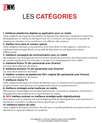 Grand Prix des Médias 2026 : C'est parti pour la 28ème édition 1 gpm2026