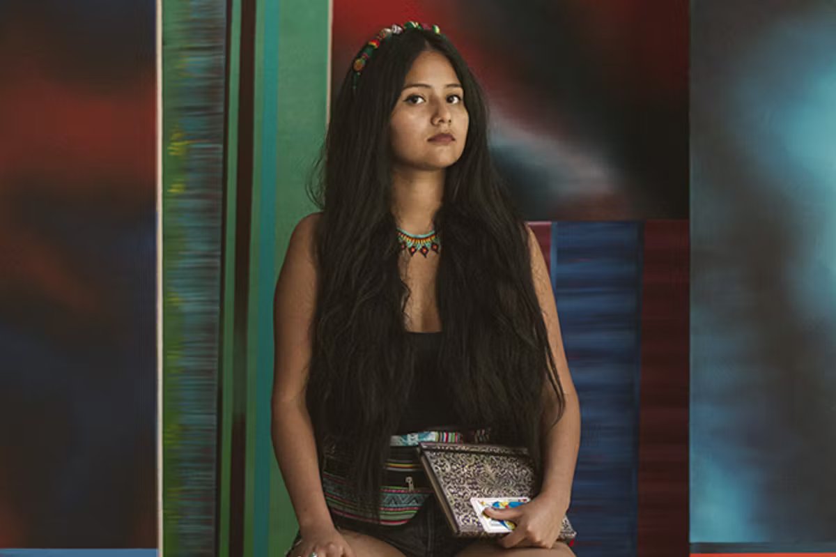 Photo Luis Alejandro Cuellar Varona Kenia Almaraz Murillo, tisseuse.