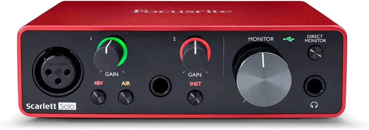 Focusrite Scarlett carte son