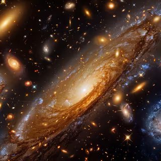 Des chercheurs dévoilent celles qui pourraient être les galaxies les plus anciennes jamais observées. Peut-être même les premières galaxies de notre Univers. © GenerativeAIpicture, Adobe Stock