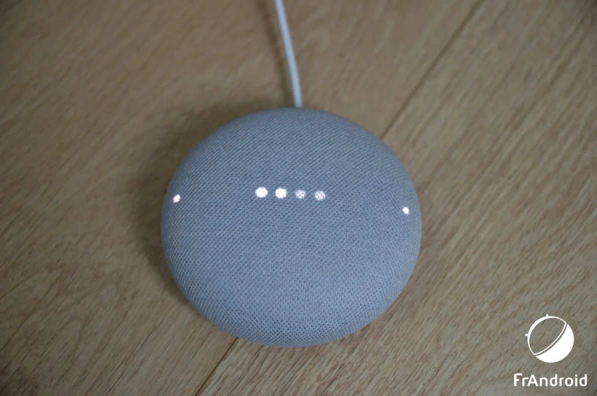 Enceinte connectée Google Nest mini