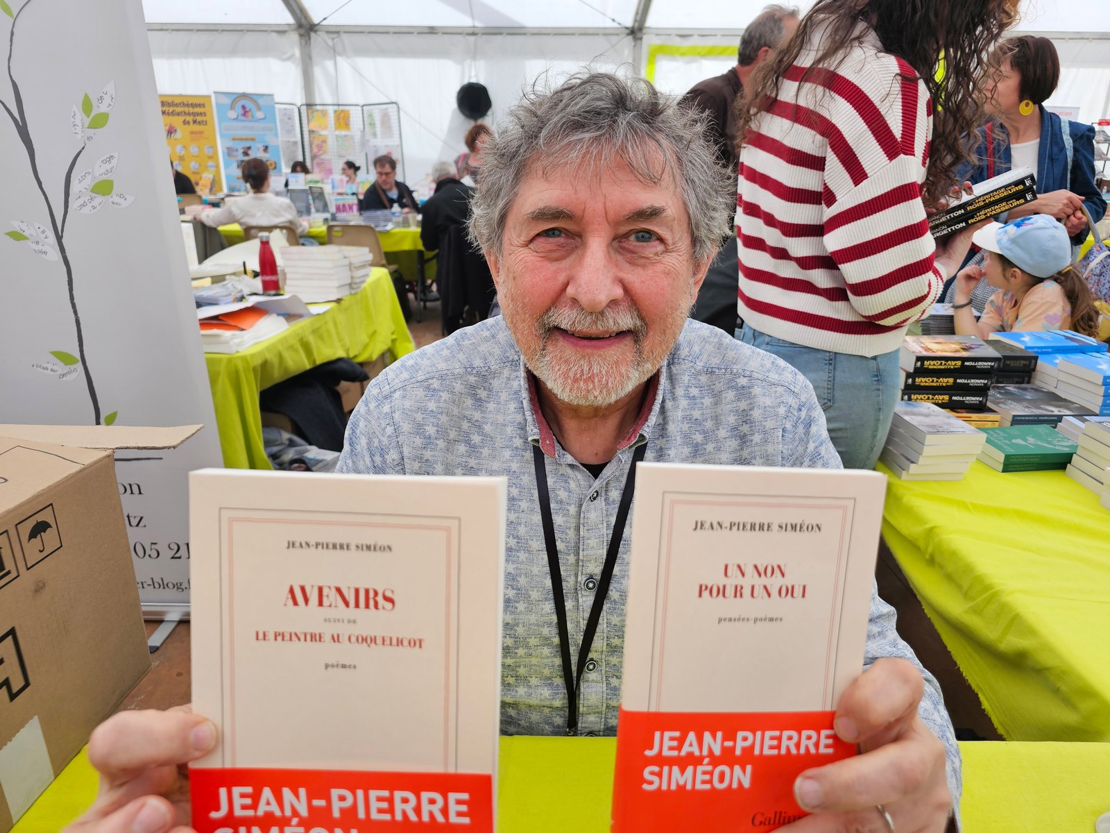 Le poète Jean-Pierre Siméon.