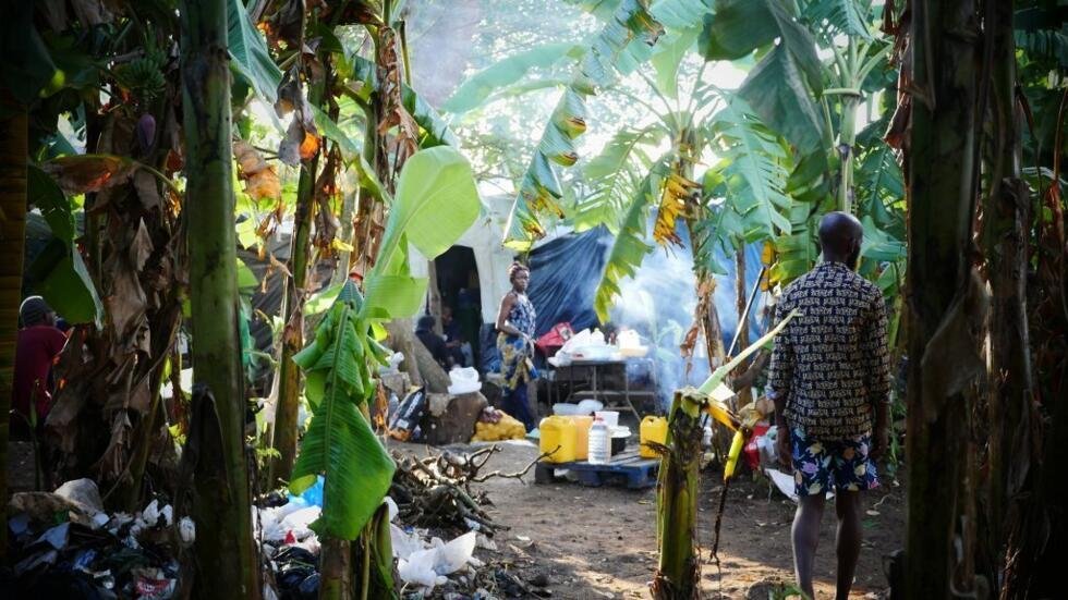 Dans le camp de Tsoundzou, à Mayotte, le 5 avril 2026
