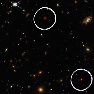 Le James-Webb peut fournir des informations nouvelles sur les trous noirs. Illustration générée à l'aide d'une IA inspirée des données du JWST. © XD avec ChatGPT
