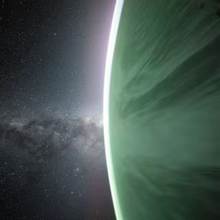 L’astronaute américain Don Pettit a pris cette photo depuis la Station spatiale internationale (ISS) ce 29 janvier 2025. La Voie lactée et l’horizon de la Terre. © Don Pettit, Nasa