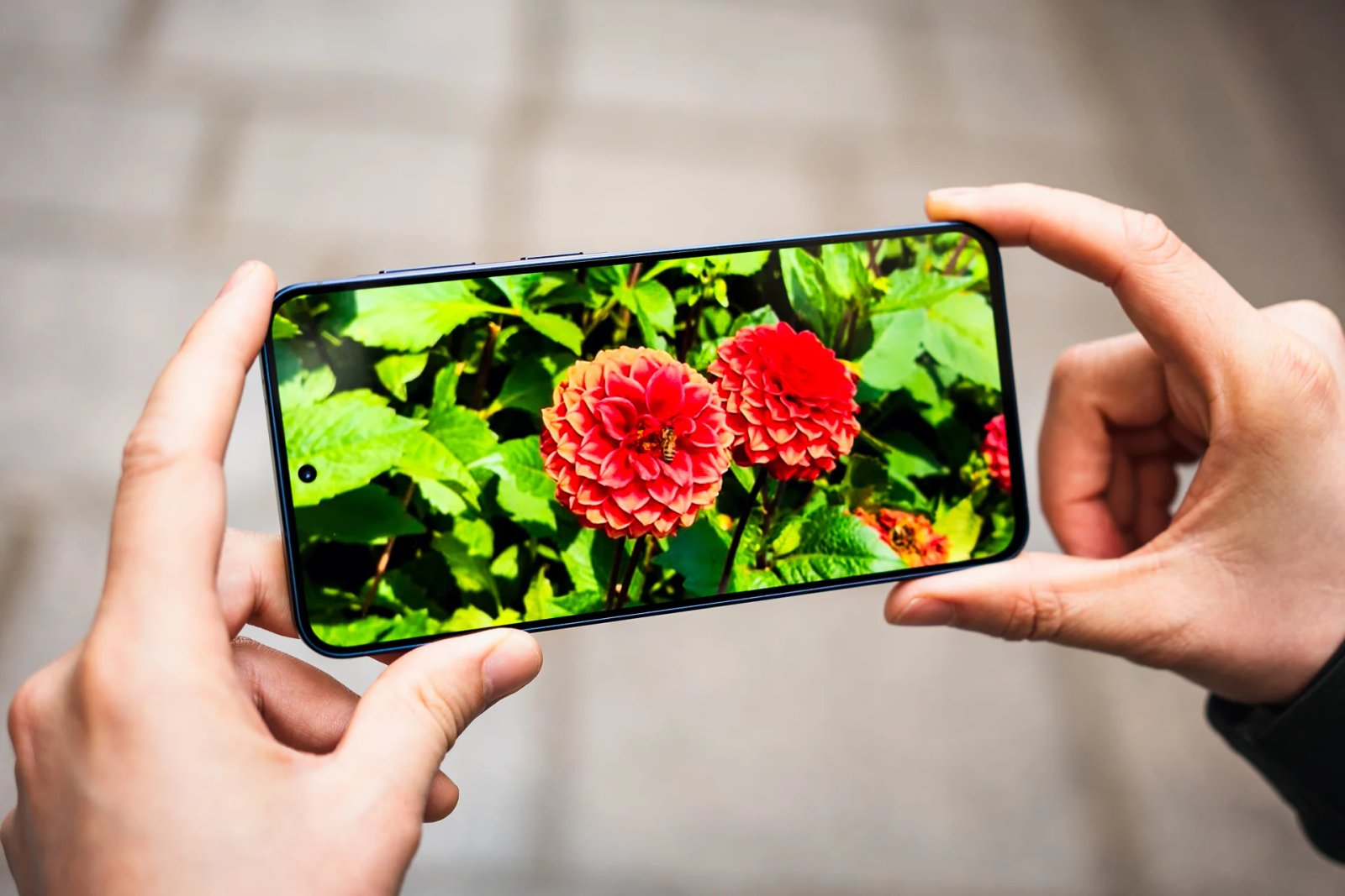 Test Samsung Galaxy A57 01net écran