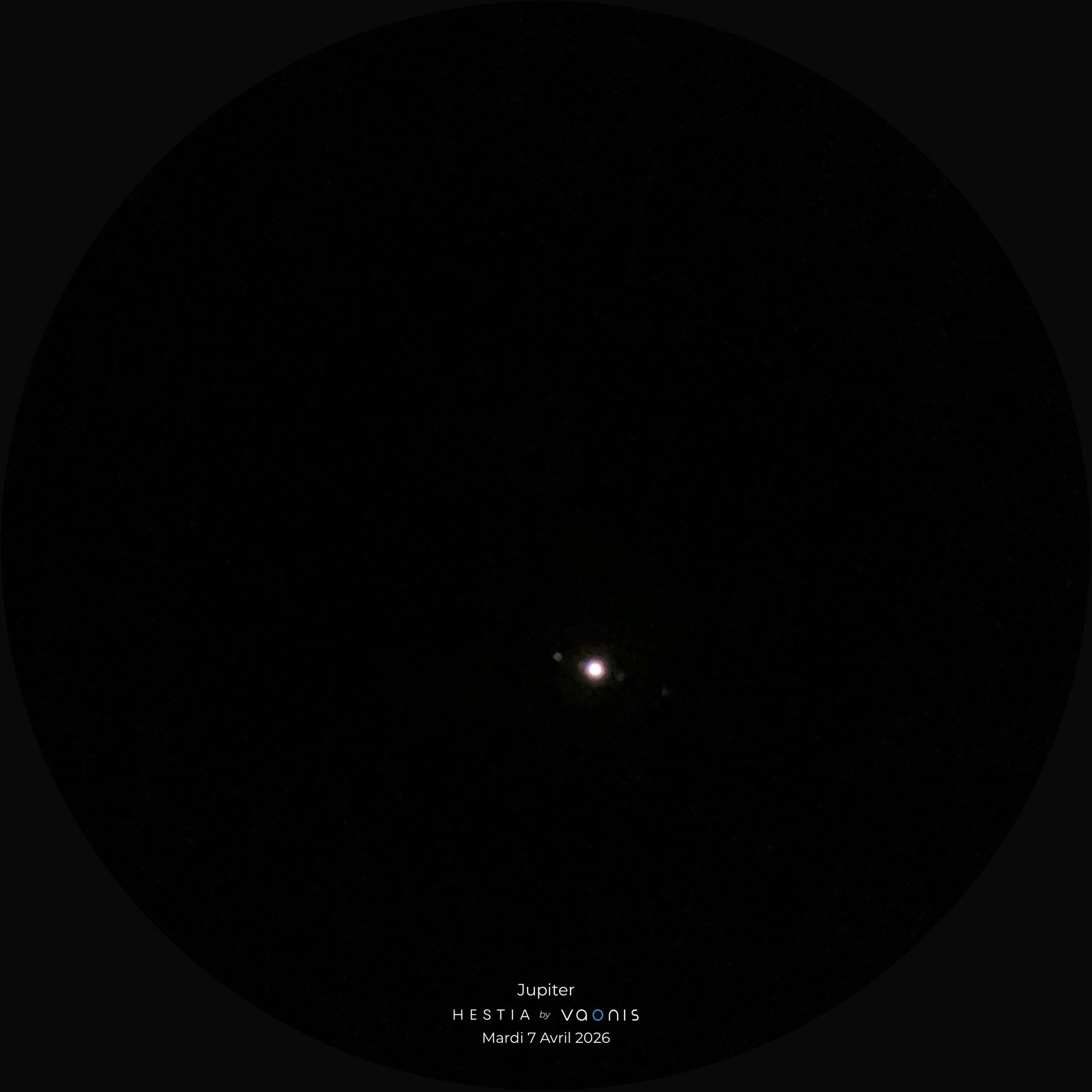Vaonis Hestia - test - 35 Jupiter
