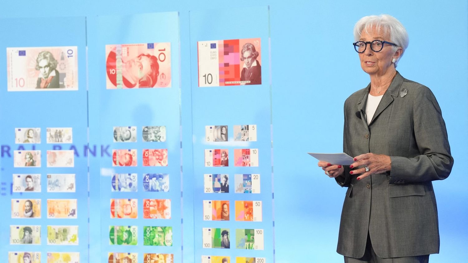 La Banque centrale européenne lance un sondage en ligne pour choisir le graphisme des prochains billets de banque en euros