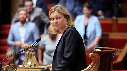 Yaël Braun-Pivet, la présidente de l'Assemblée nationale, à Paris, le 26 mai 2026. (LUDOVIC MARIN / AFP)