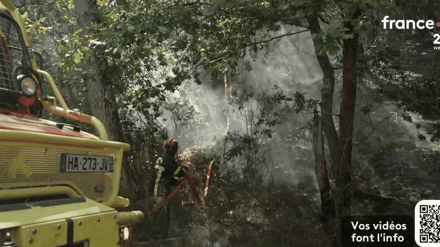 Incendie en Gironde : l'espoir des pompiers