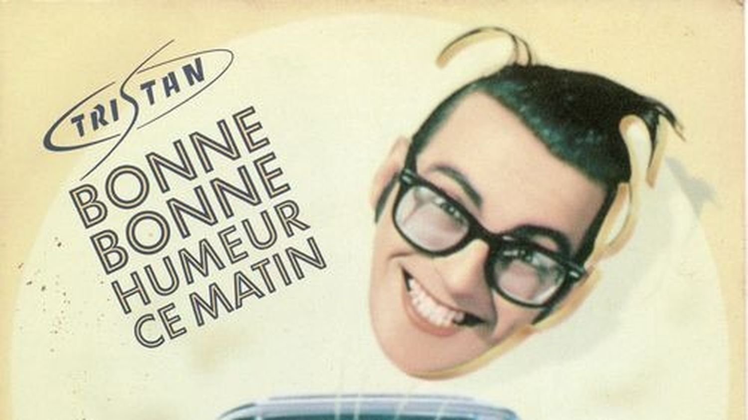 Le chanteur et peintre Tristan, interprète du tube
