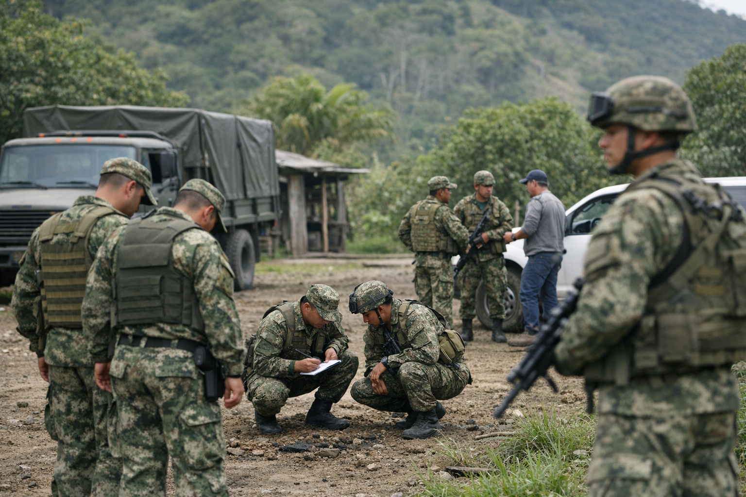Colombie : six morts lors des premières opérations militaires du nouveau pouvoir