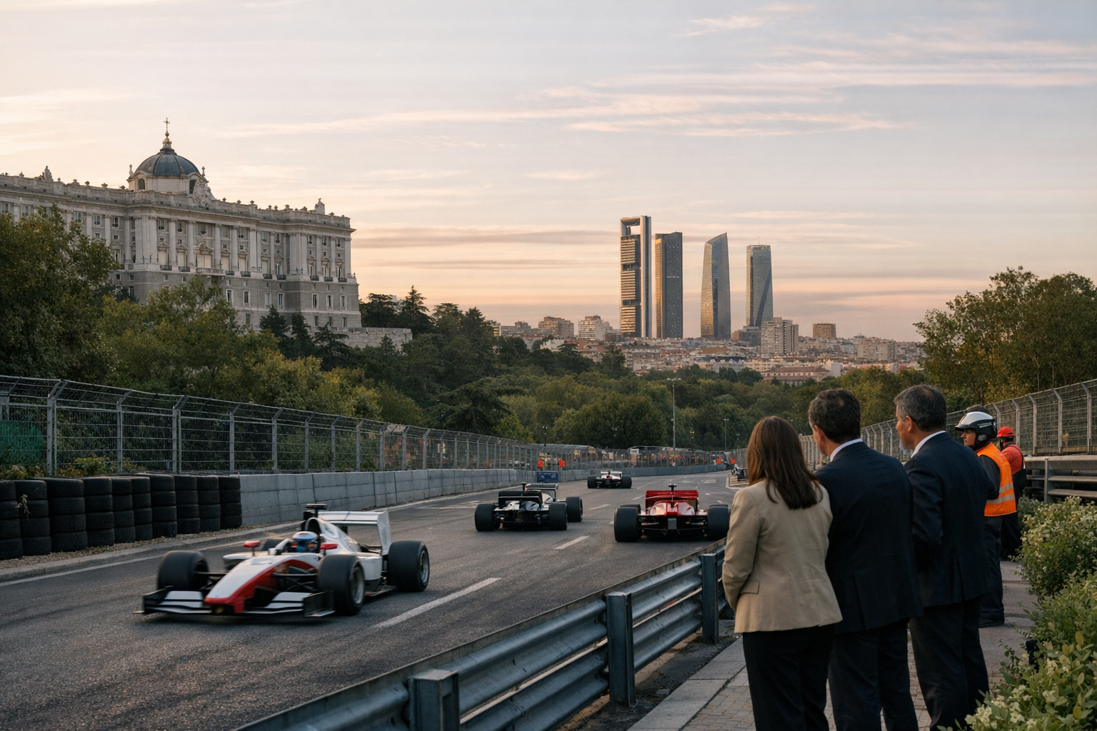 Madrid affûte son image mondiale avec un Grand Prix semi-urbain Madrid affûte son image mondiale avec un Grand Prix semi-urbain