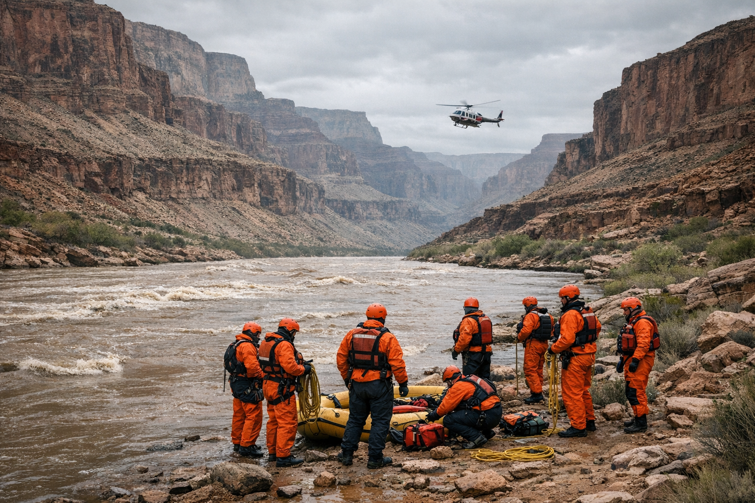 Un troisième corps retrouvé après la crue éclair au Grand Canyon