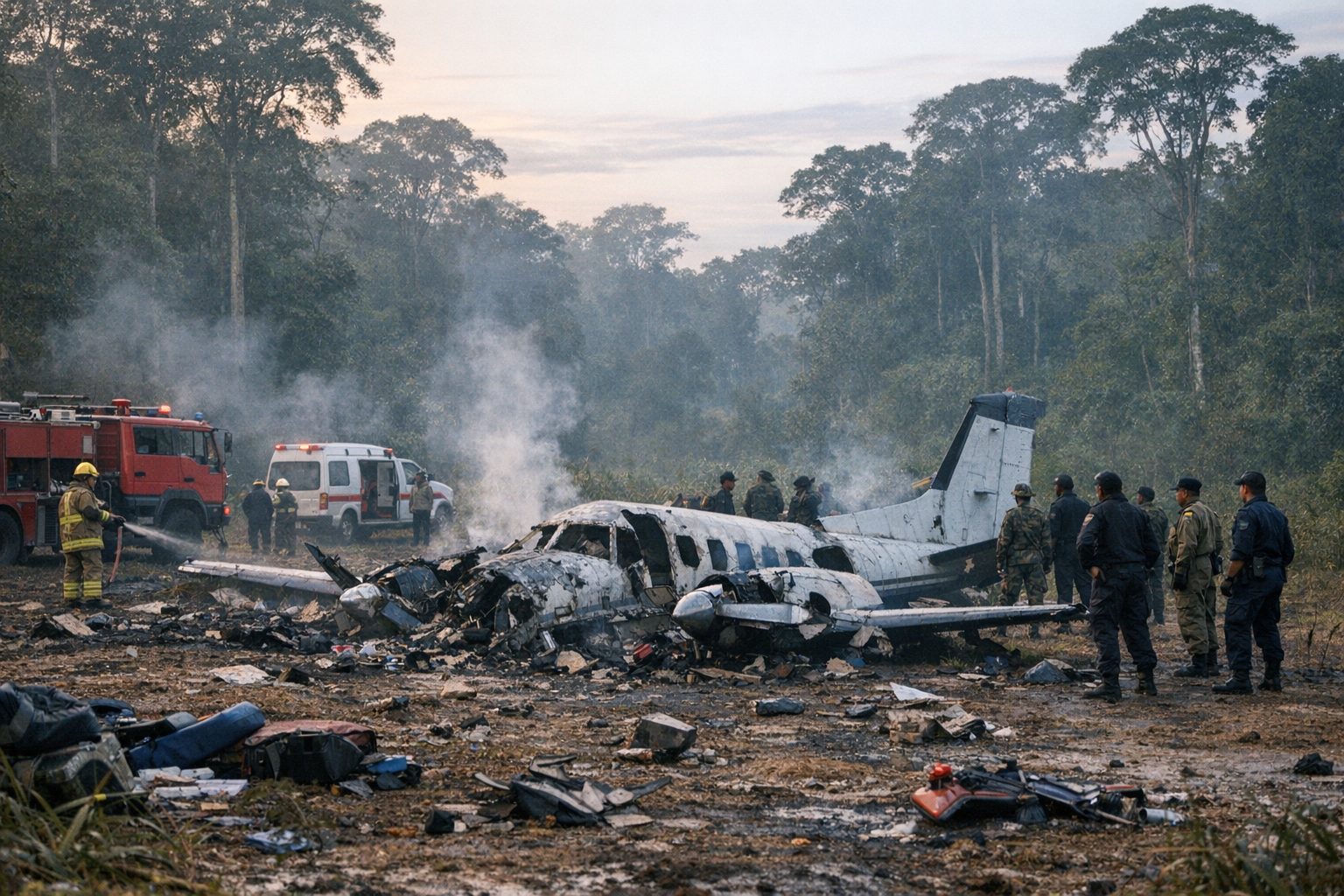 RDC : un crash aérien coûte la vie à l'auditeur général des FARDC