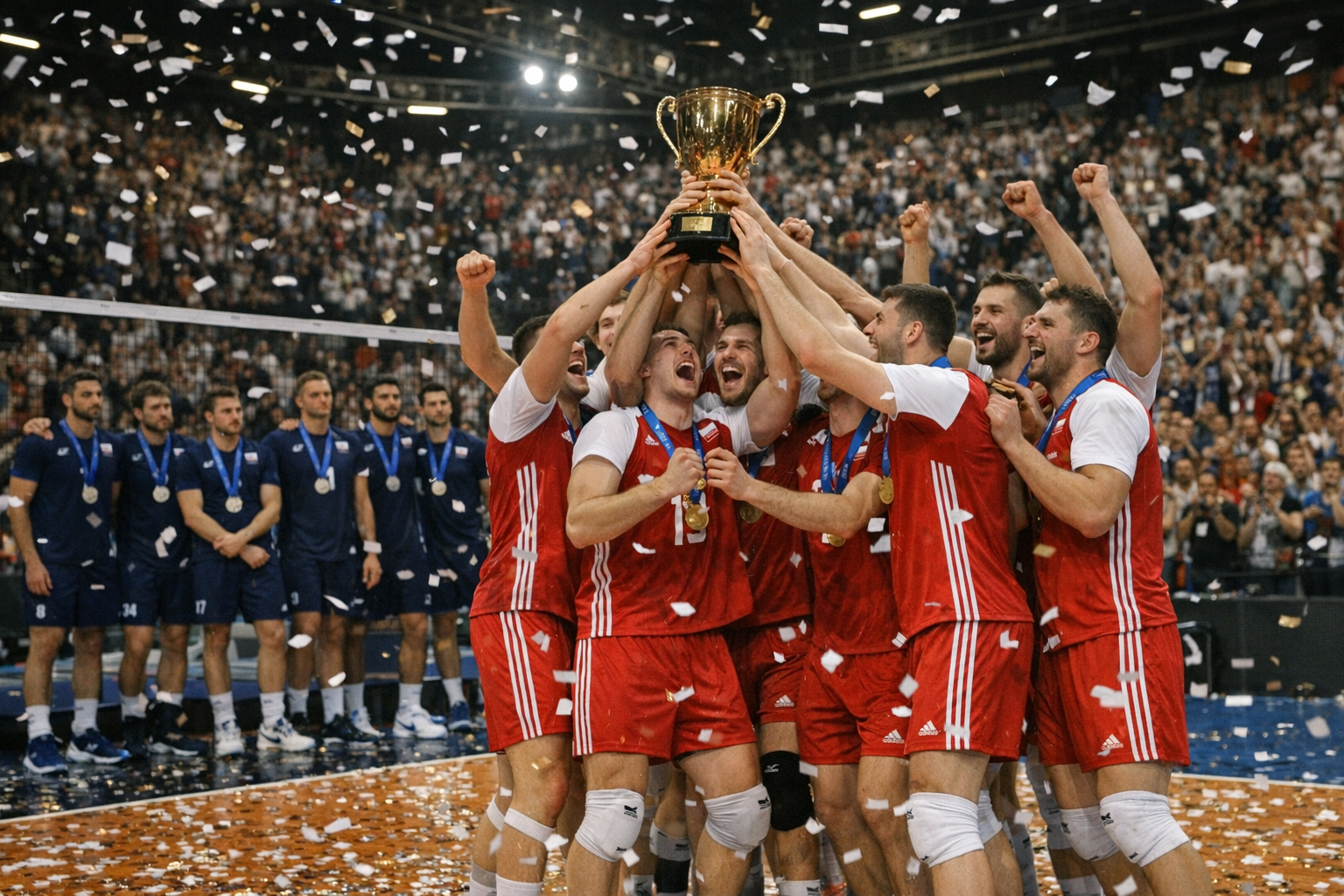 Volley : la Pologne s'impose, la France s'incline en finale Volley : la Pologne s'impose, la France s'incline en finale