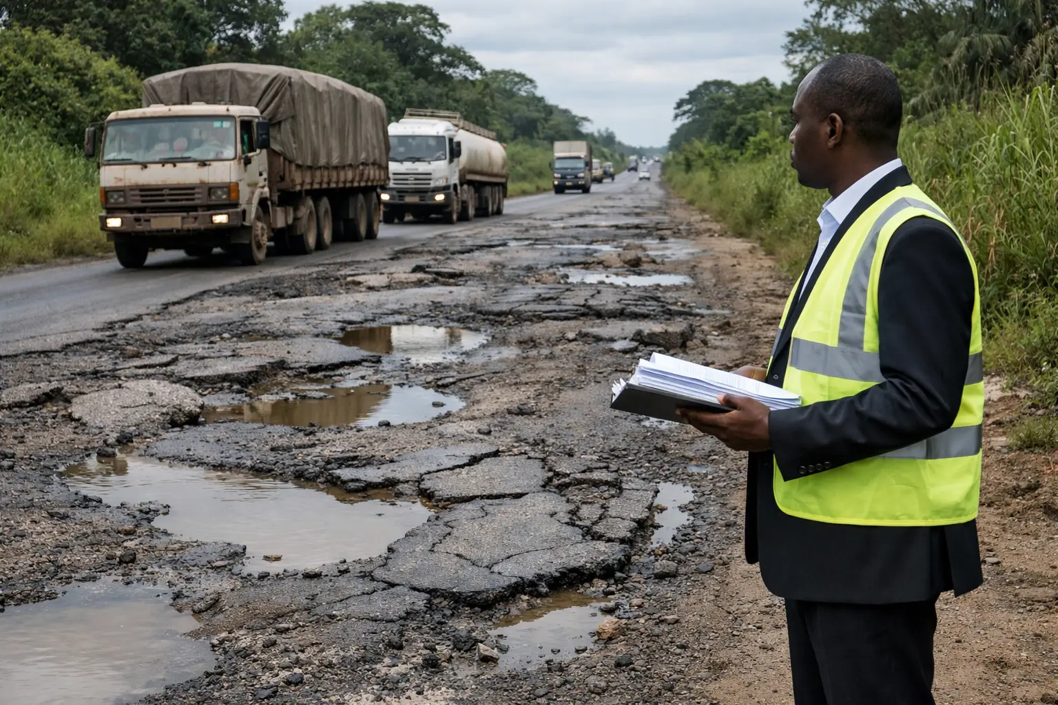 Cameroun : la route Douala‑Yaoundé met en évidence une urgence d'infrastructures Cameroun : la route Douala‑Yaoundé met en évidence une urgence d'infrastructures