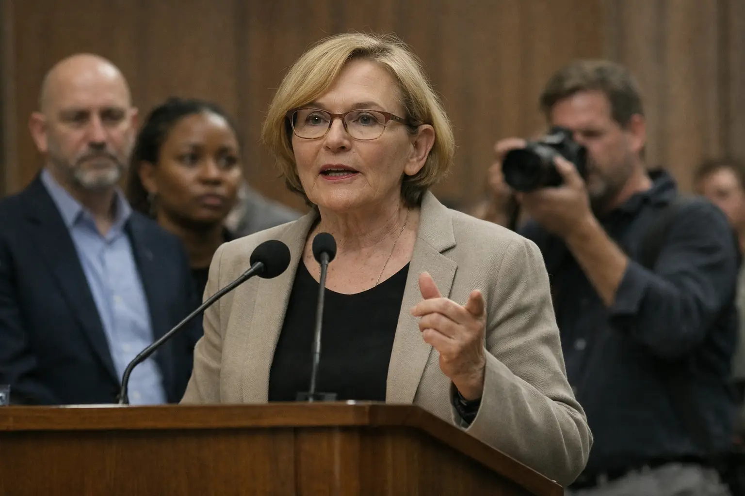 À Johannesburg, Helen Zille en tête des sondages mais pas encore aux portes du pouvoir
