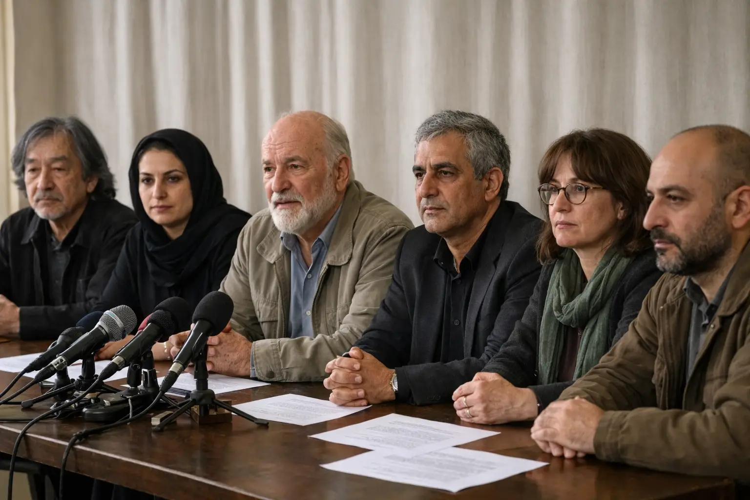 Iran: des artistes et intellectuels réclament la protection des civils